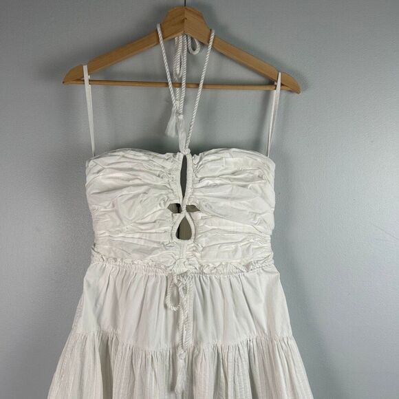 Ulla Johnson Emmaline Midi Halter Dress - Picture 7 of 12